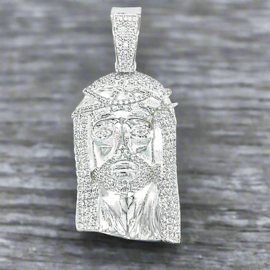 D1413 Jesus CZ Pendant