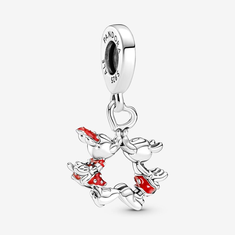 D1828 Girl And Boy Mouse Charms Pendant