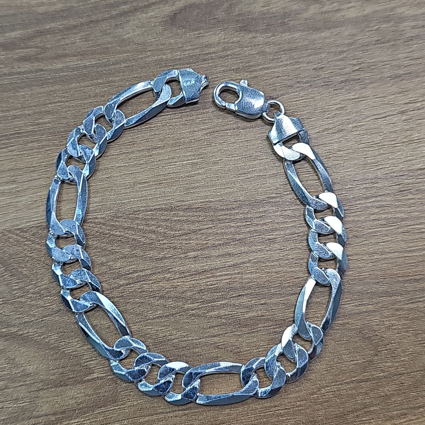 M410 Figaro Chain Bracelet 10mm