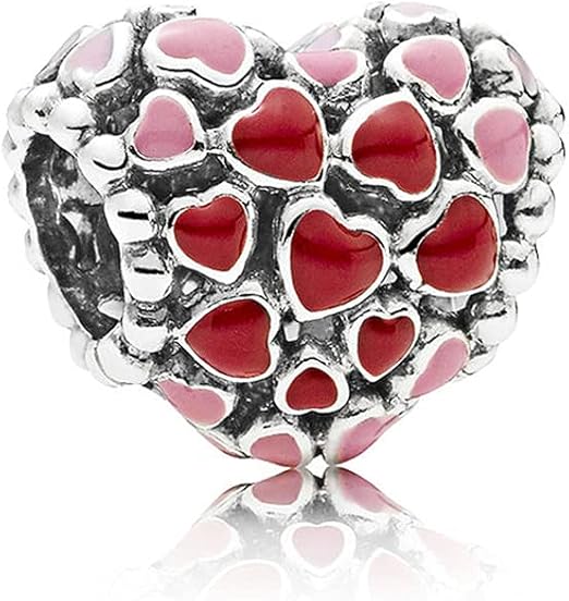 D2100 Red Heart Charm