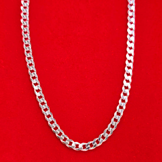 CA88 Cuban Curb Chain Necklace L150 5mm