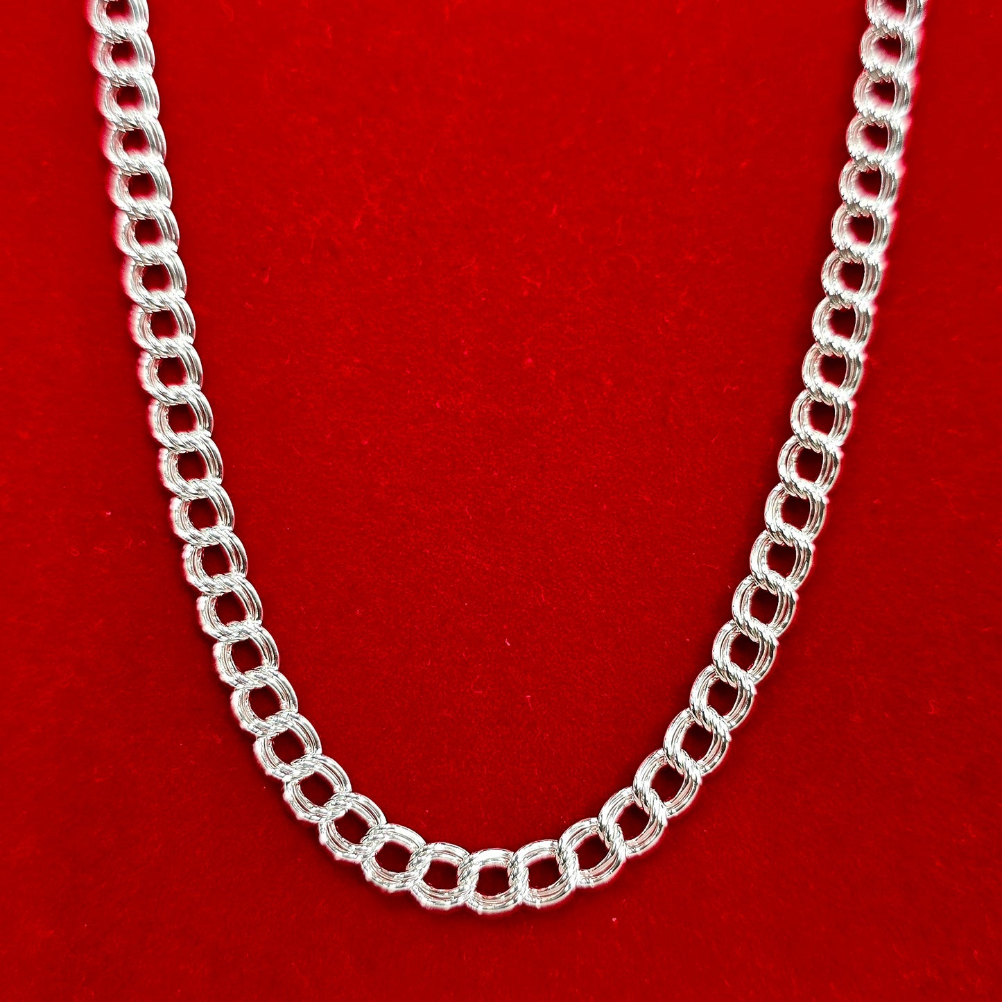 CA350 Double Linked Chain Necklace 5mm