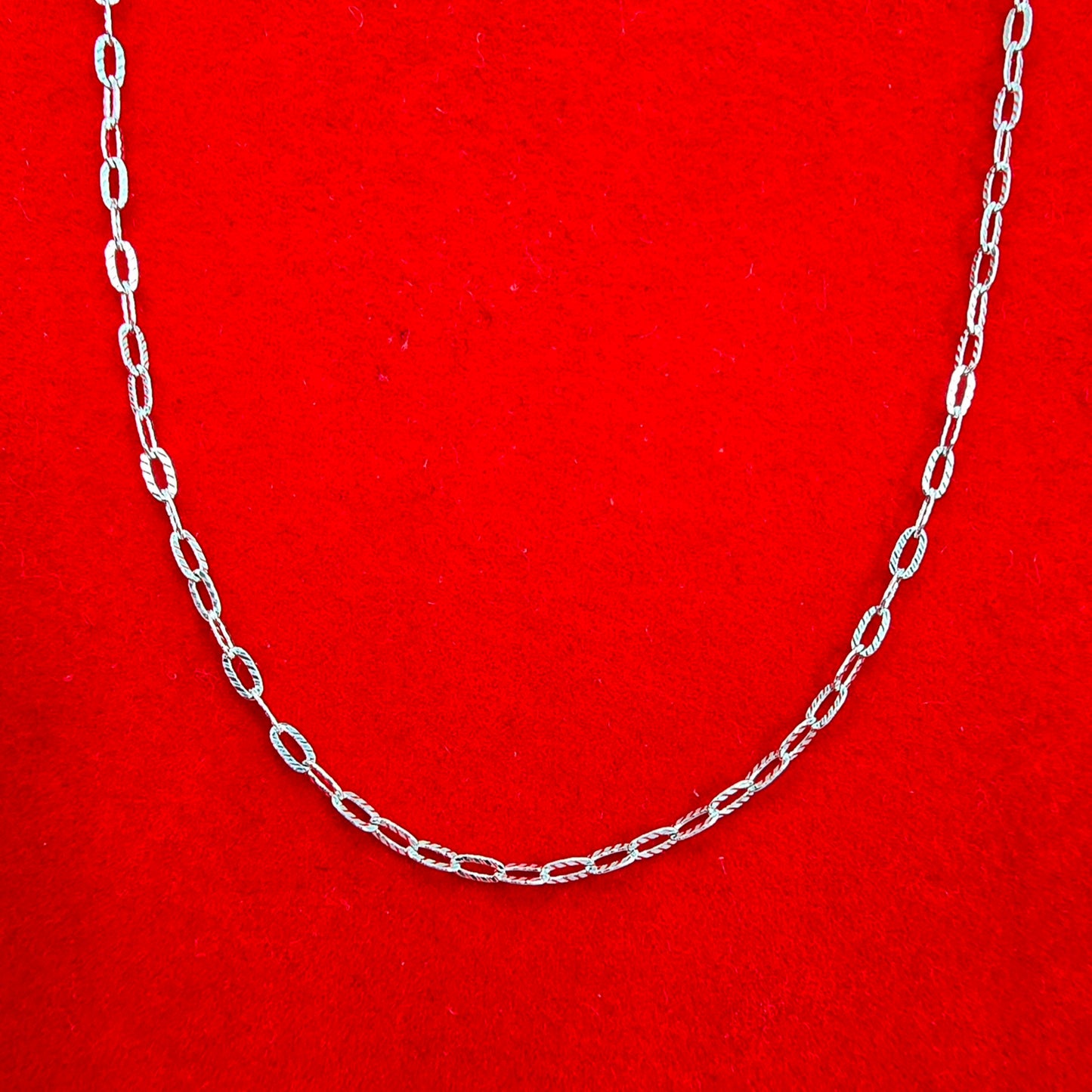 CA73 small paperclip Necklace