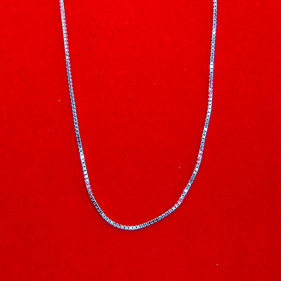 CA103 Box Chain Necklace 0.5mm