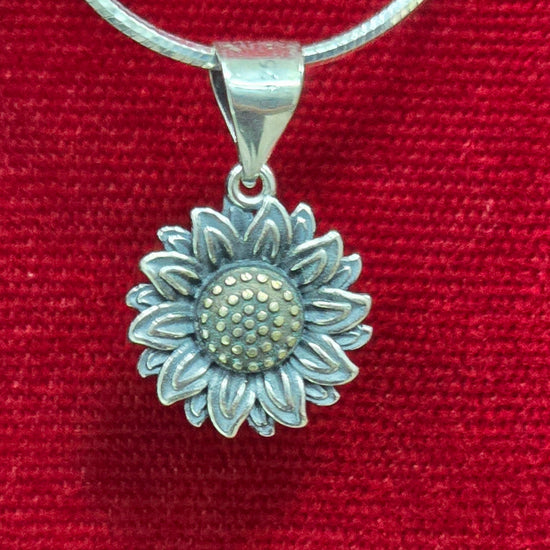 D1873 Sunflower Pendant