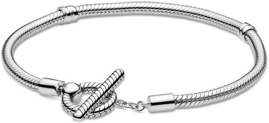 M457 T-bar Charm Bracelet