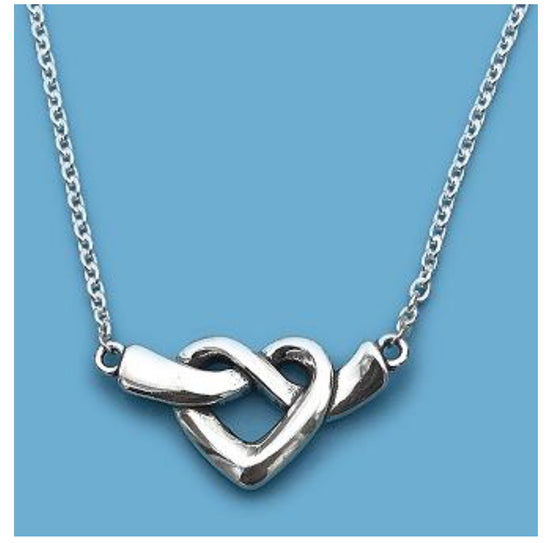 CA286 Collar Corazón Infinito