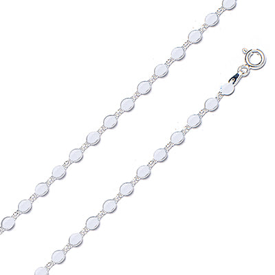 T13 Flat Circles Anklet 10in