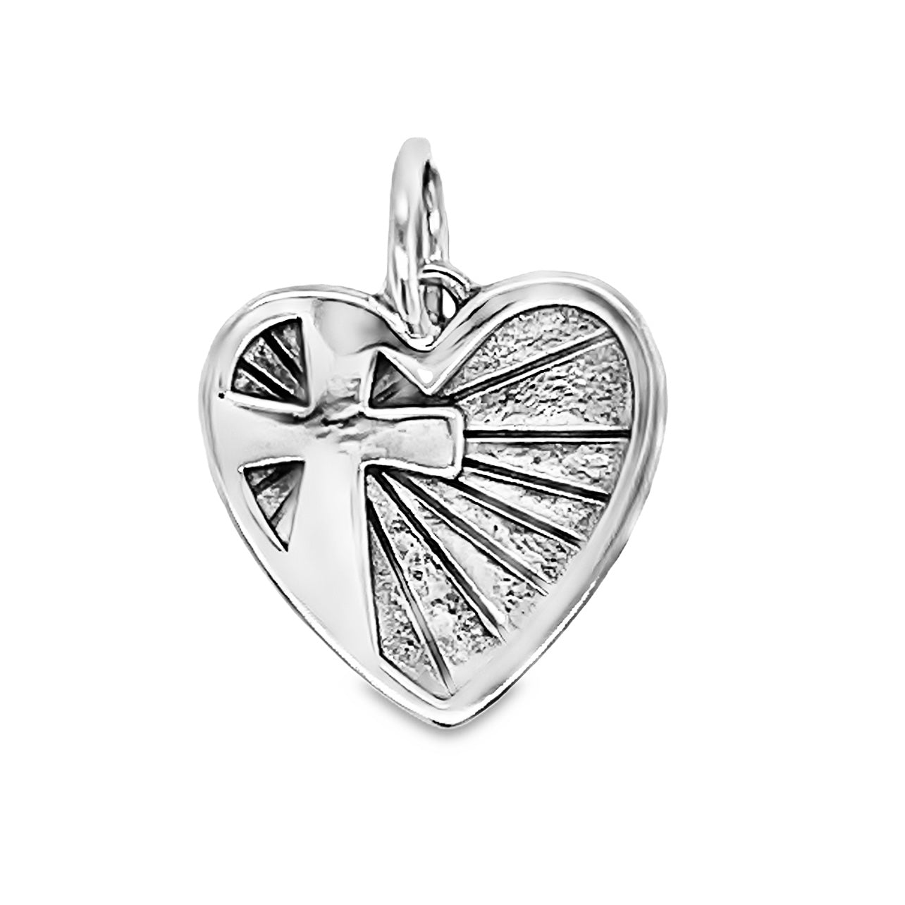 D2415 Cross Heart Pendant