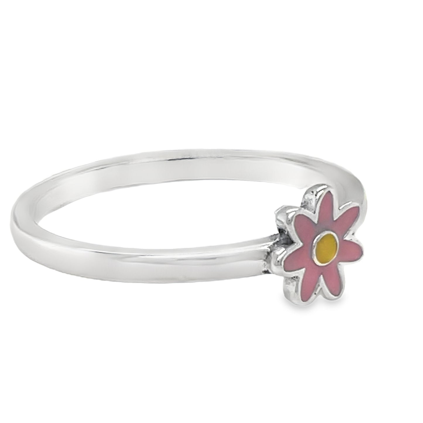 Anillo margarita rosa R1101