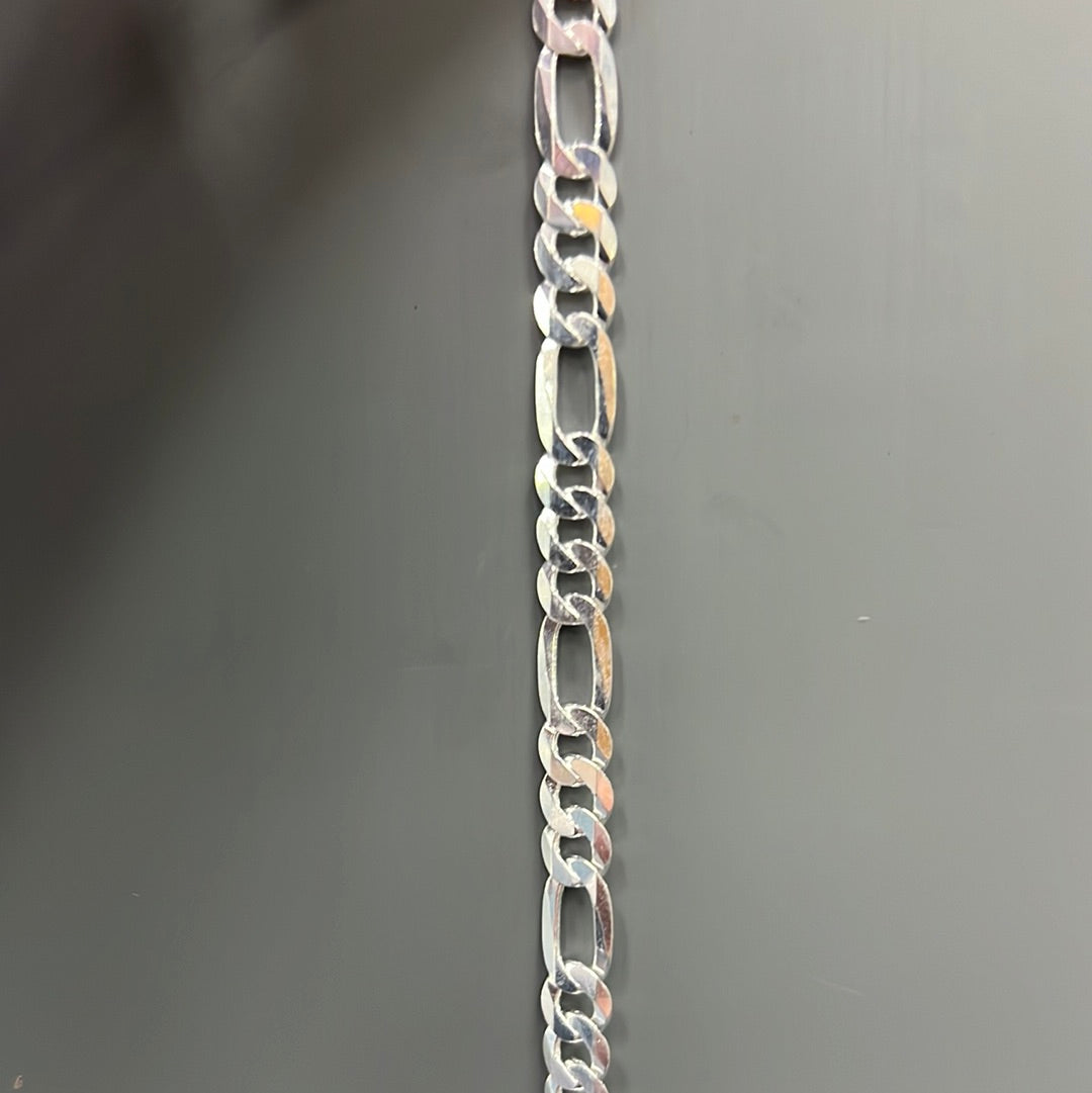 M182 Figaro Chain Bracelet-6mm