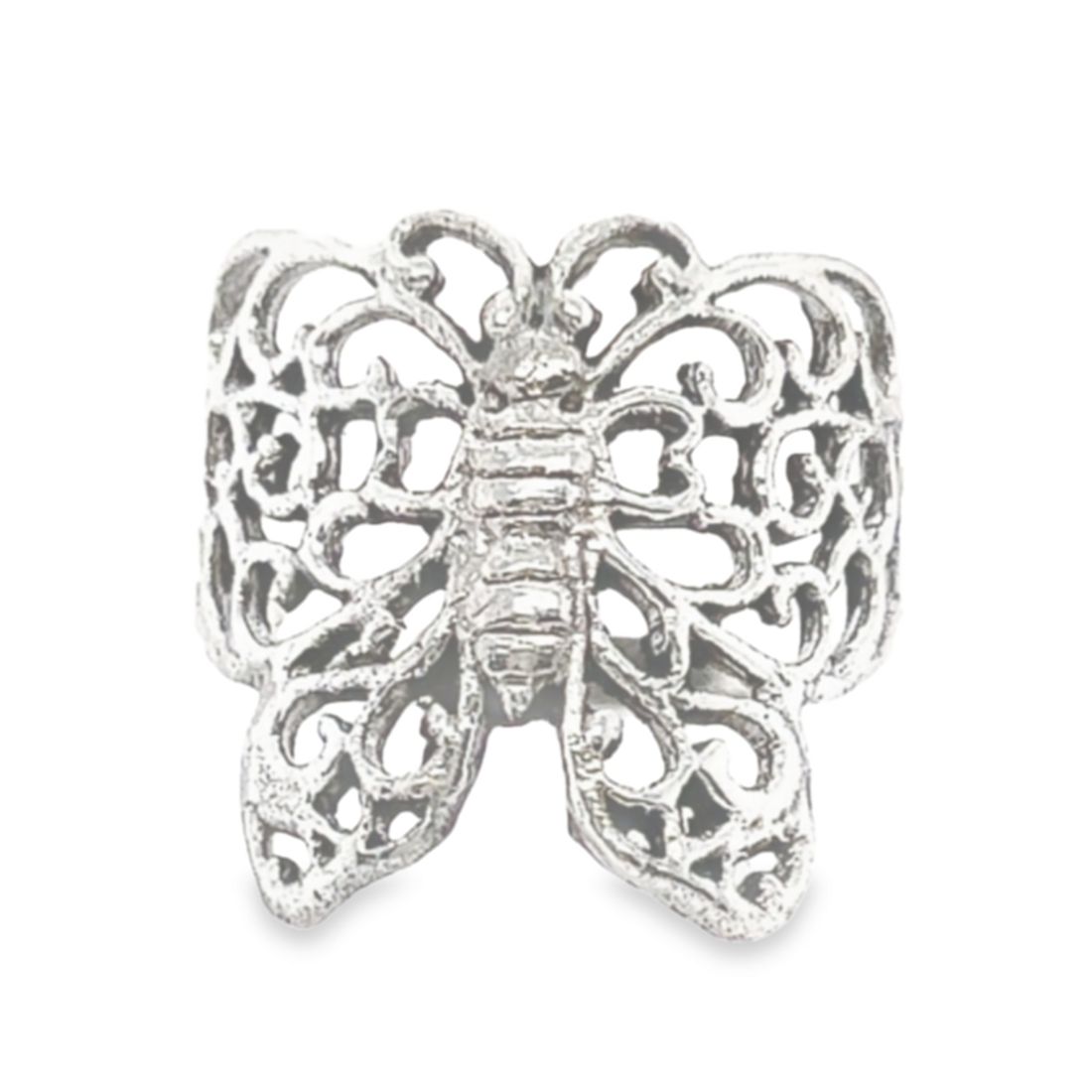 R338 Anillo mariposa vintage