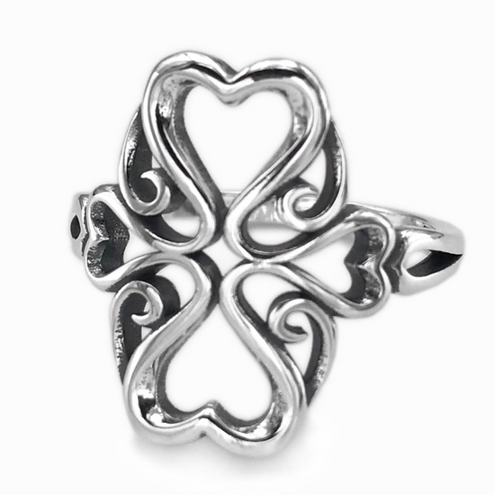 R964 Anillo Corazón Infinito