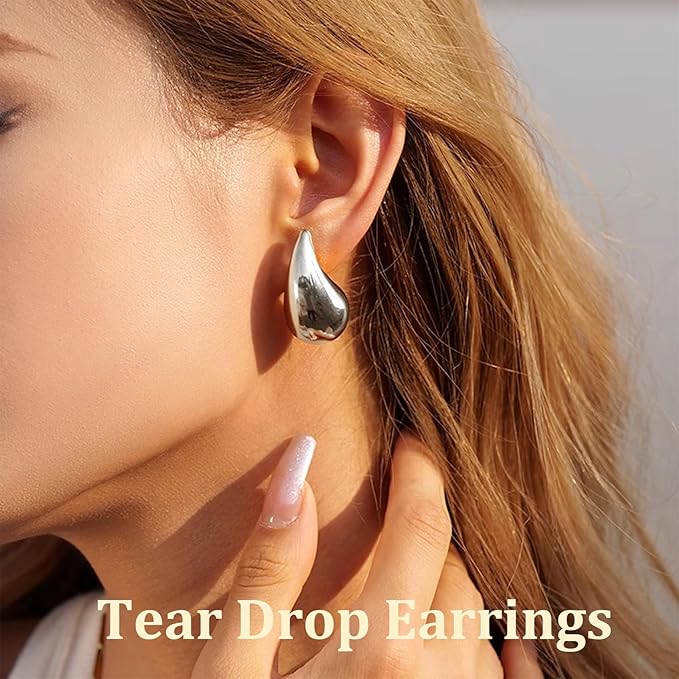 A879 27mm Drop Earrings