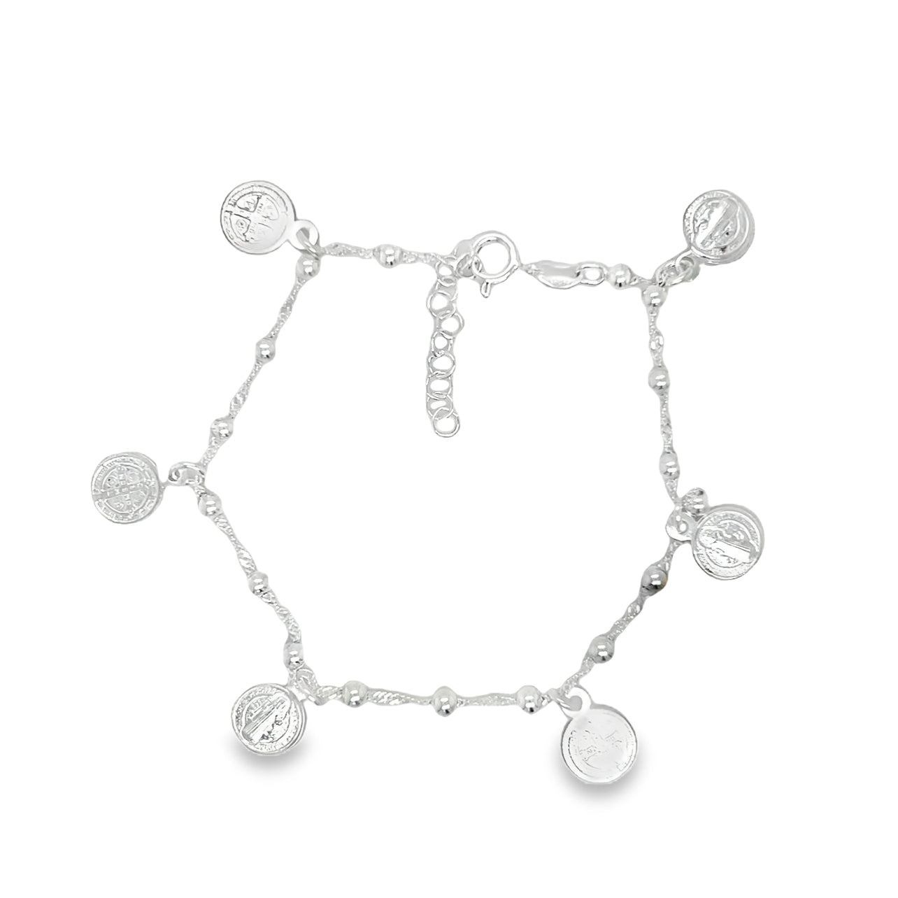 M583 San Benito Medal Bracelet