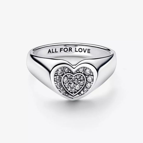 Anillo de corazón R1051