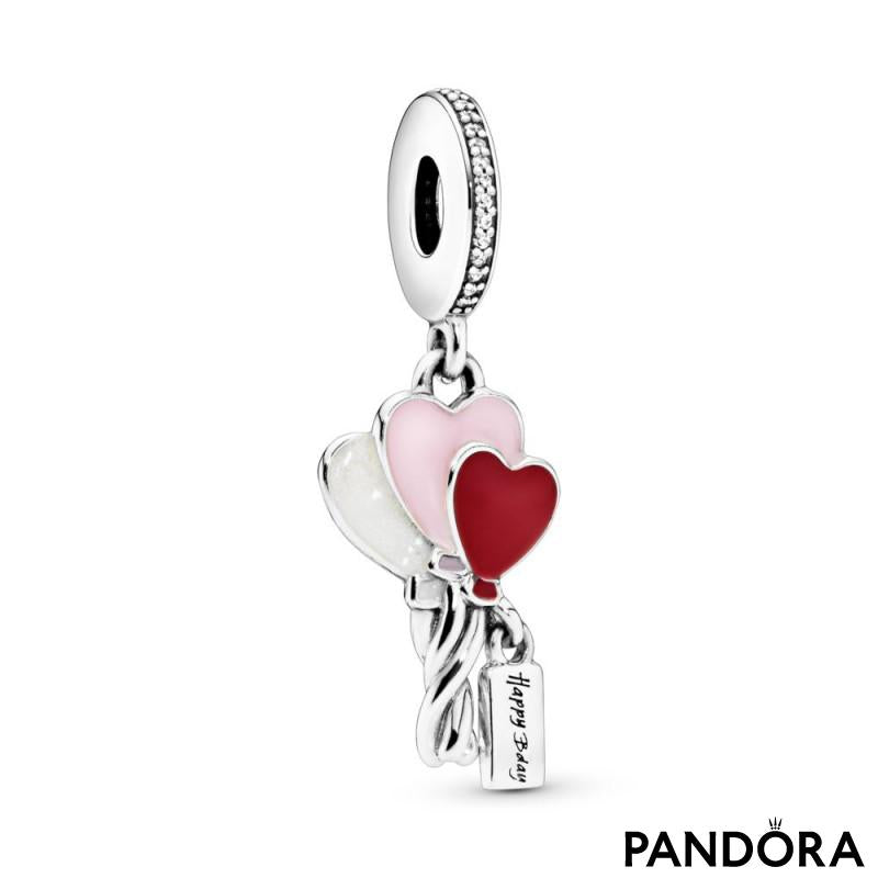 D1922 Balloon Hearts Charm