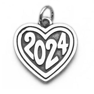 D1793 2024 Heart Pendant