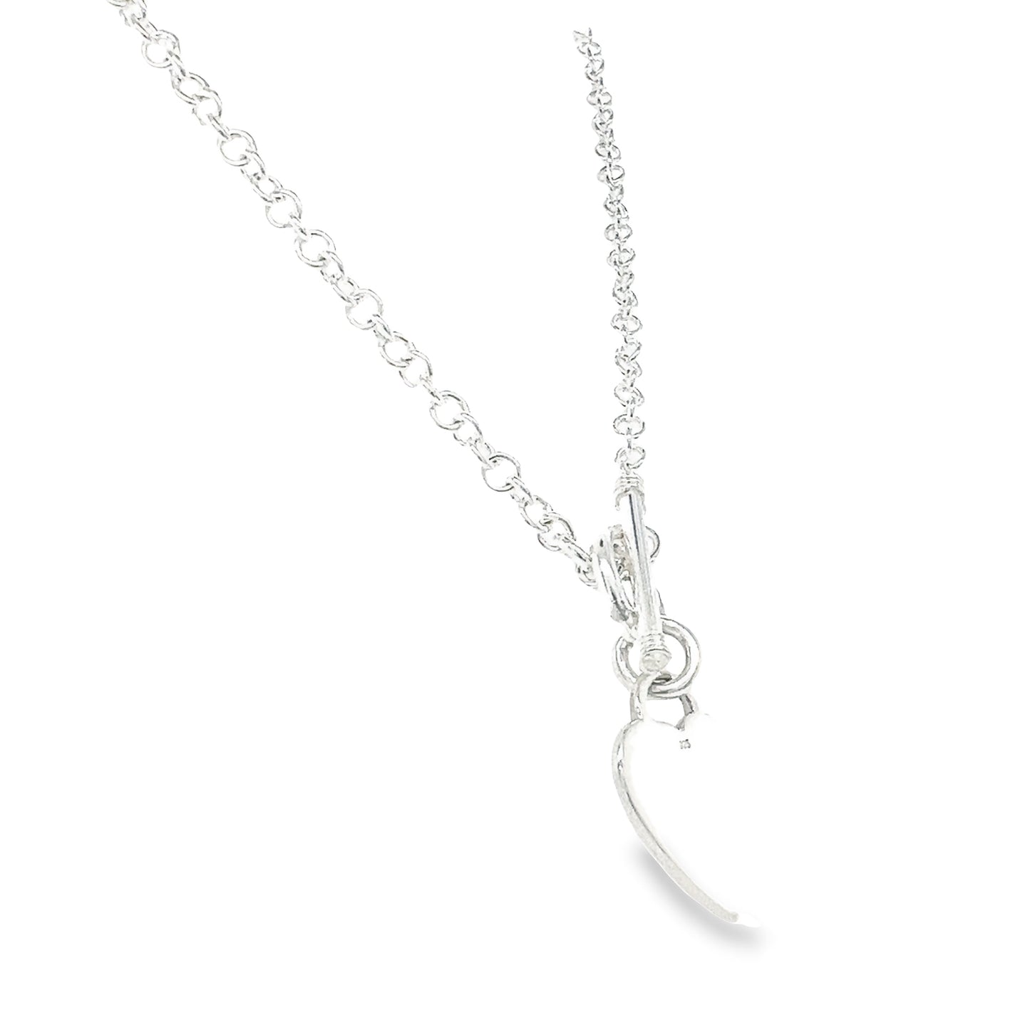 CA309 Heart Chain Necklace 4.5mm