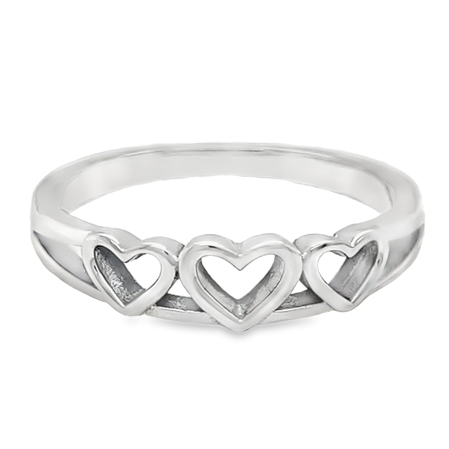 R1098 Anillo de 3 corazones