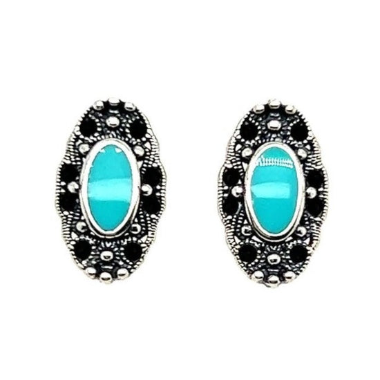 Pendientes Poste A15 Azul