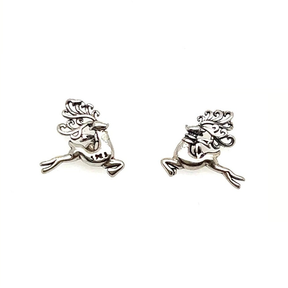 A21 Deer Post Earrings