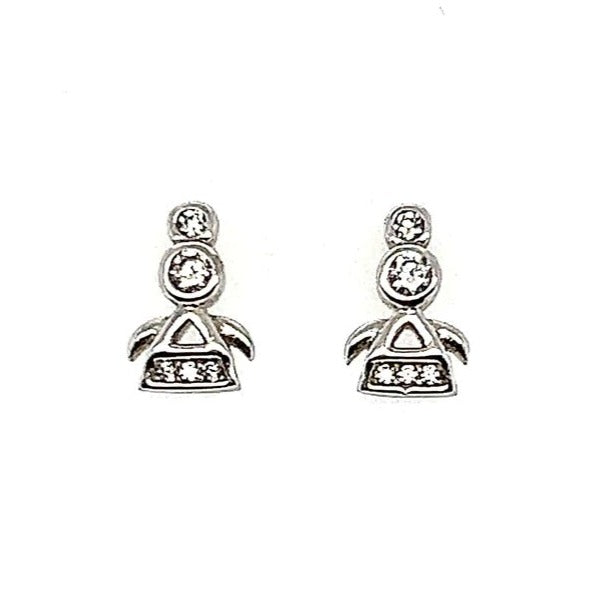 A335 Angel Post Earrings