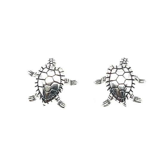 A349 Moving Turtle Earrings