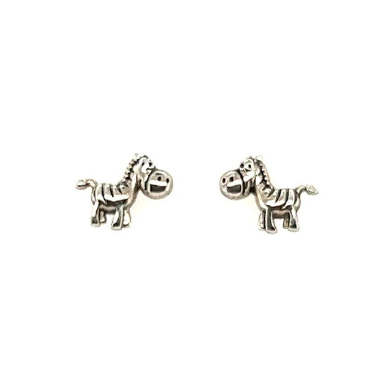 A369 Mini Horse Post Earrings