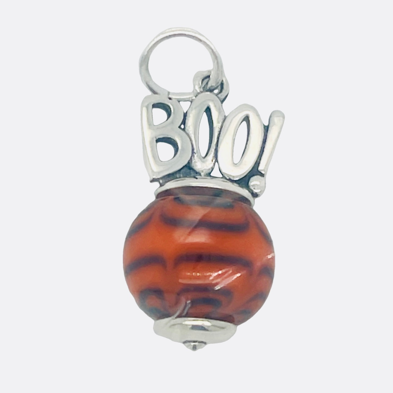 D2355 Boo Crystal Bead Pendant