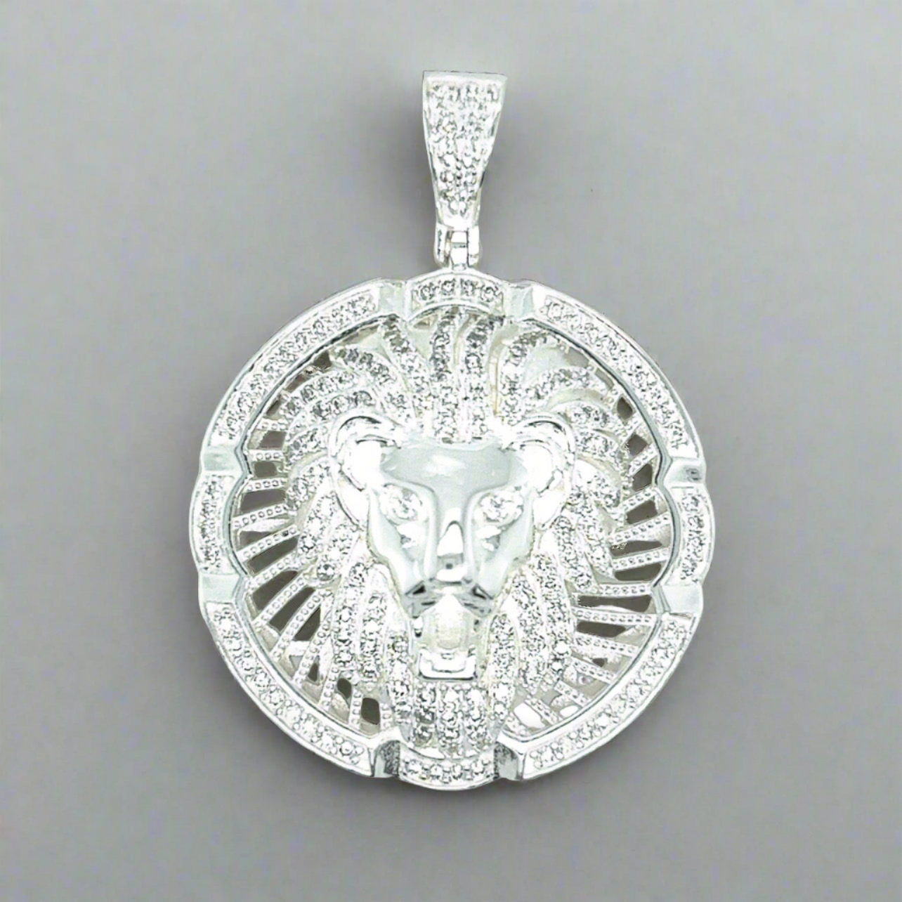 D1374 Lion CZ Pendant