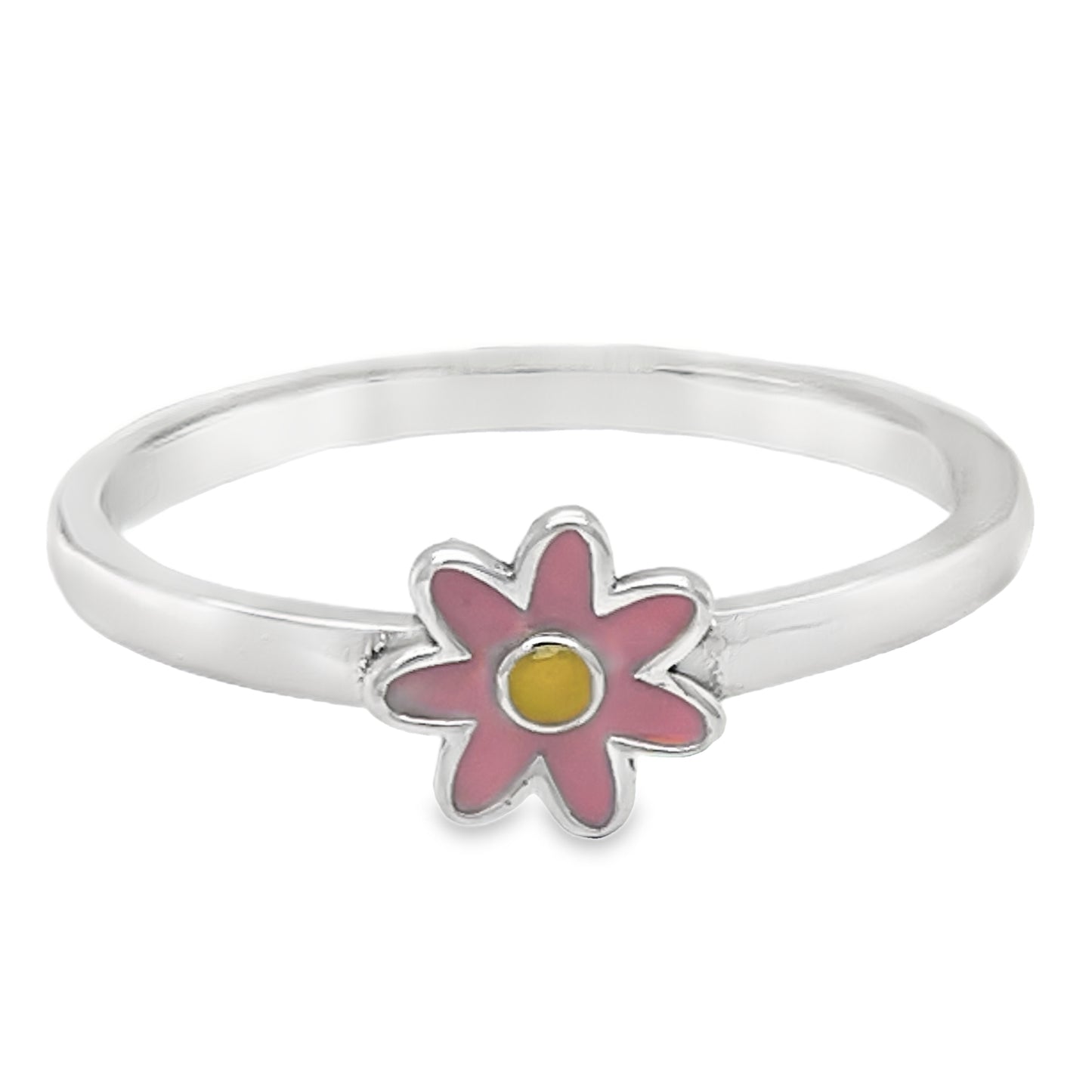 Anillo margarita rosa R1101