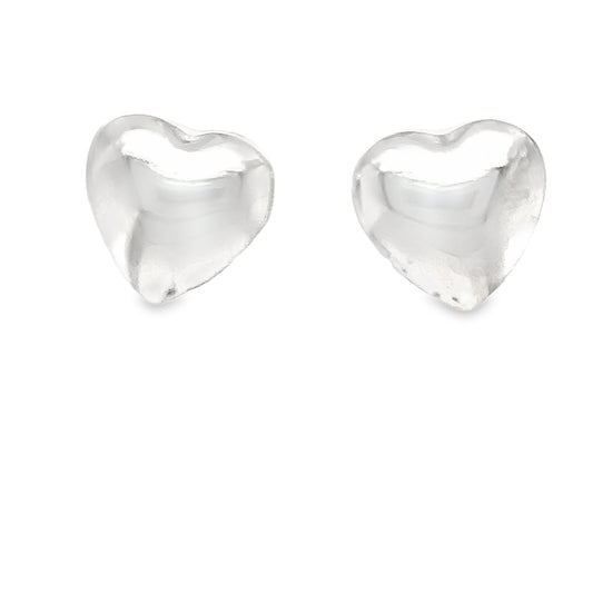 A817 Heart Post Earrings