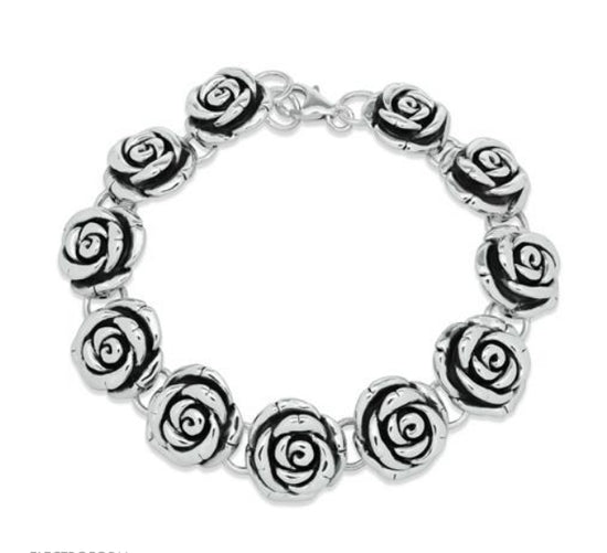 Pulsera de flores M369