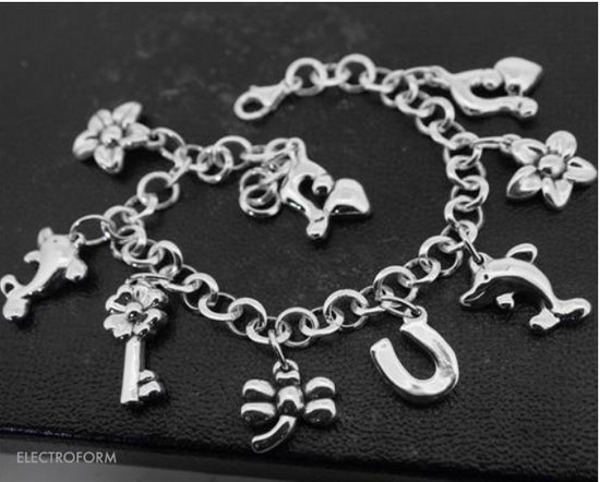 M469 Charm Bracelet 8"