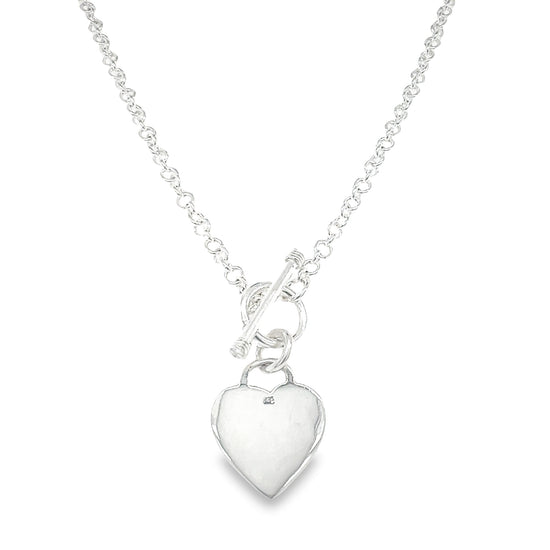 CA309 Heart Chain Necklace 4.5mm