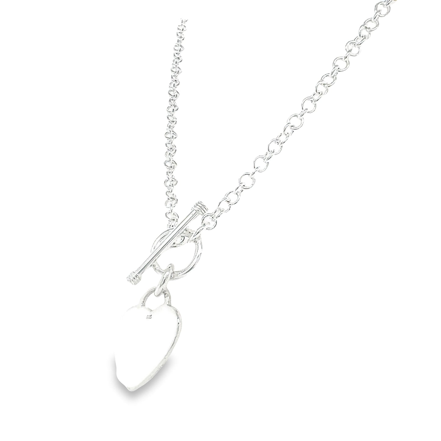 CA309 Heart Chain Necklace 4.5mm