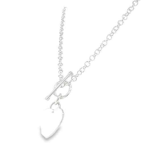 CA309 Heart Chain Necklace 4.5mm