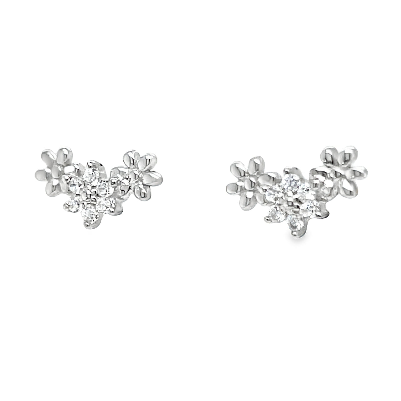 A1081 Flower Post Earrings