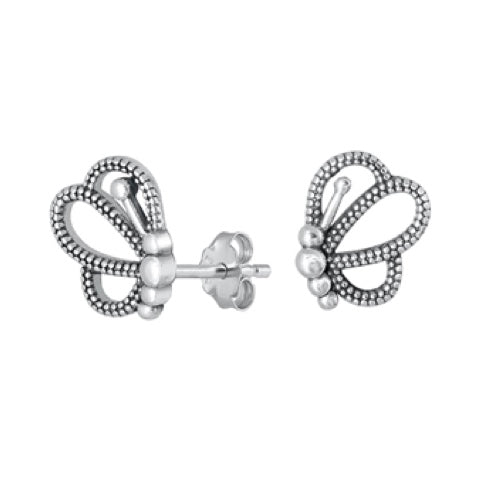 A750 butterfly post earring