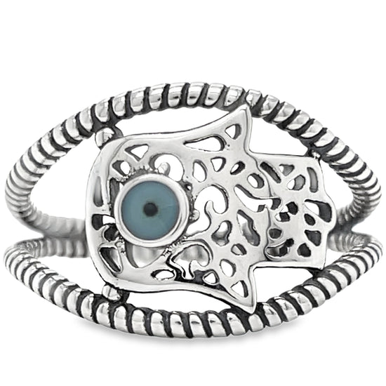 R713 Evil Eye Repellent Hand Ring