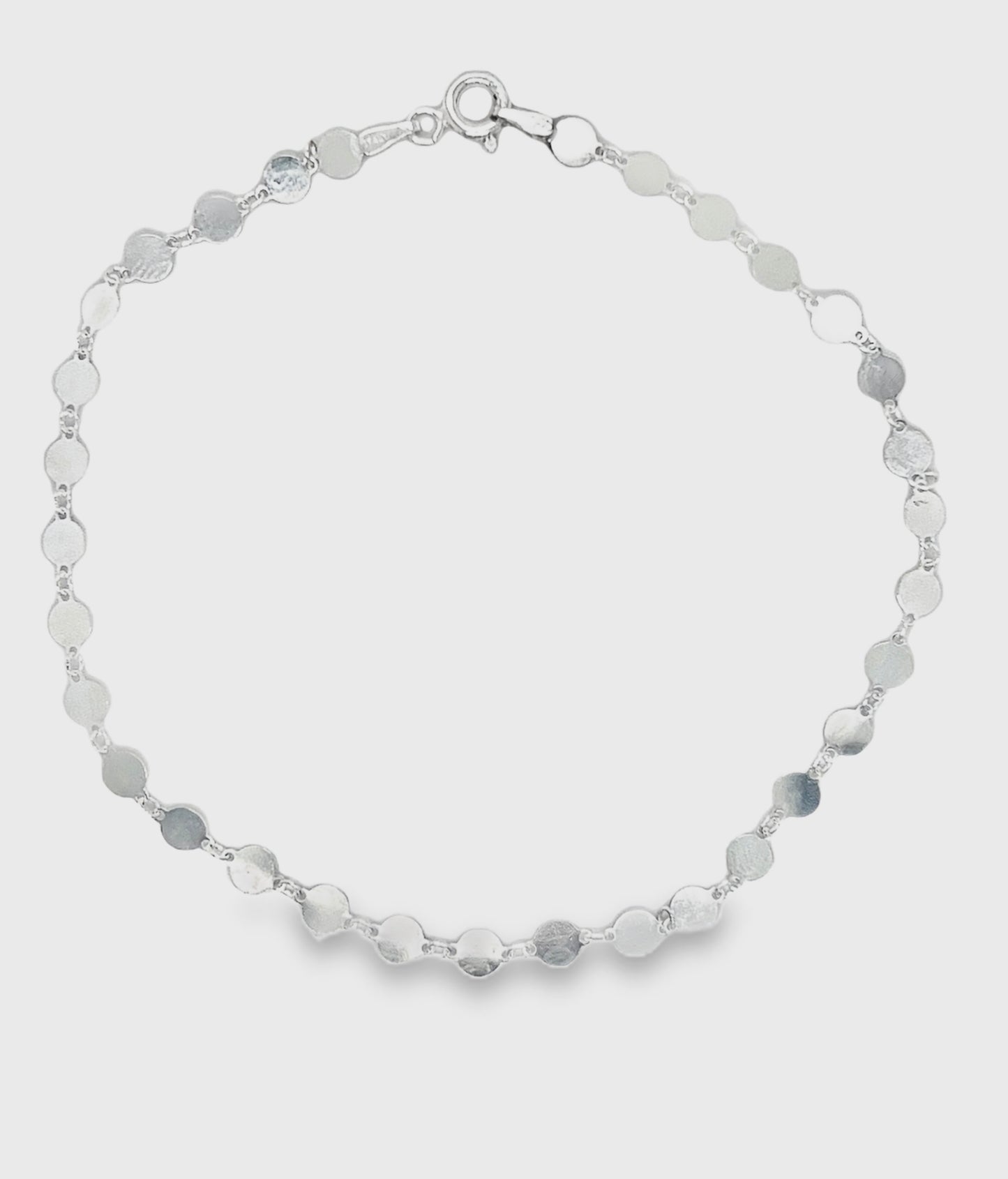 T13 Flat Circles Anklet 10in