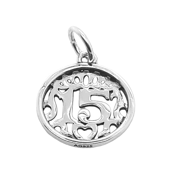 D2157 15 Quincenera Pendant