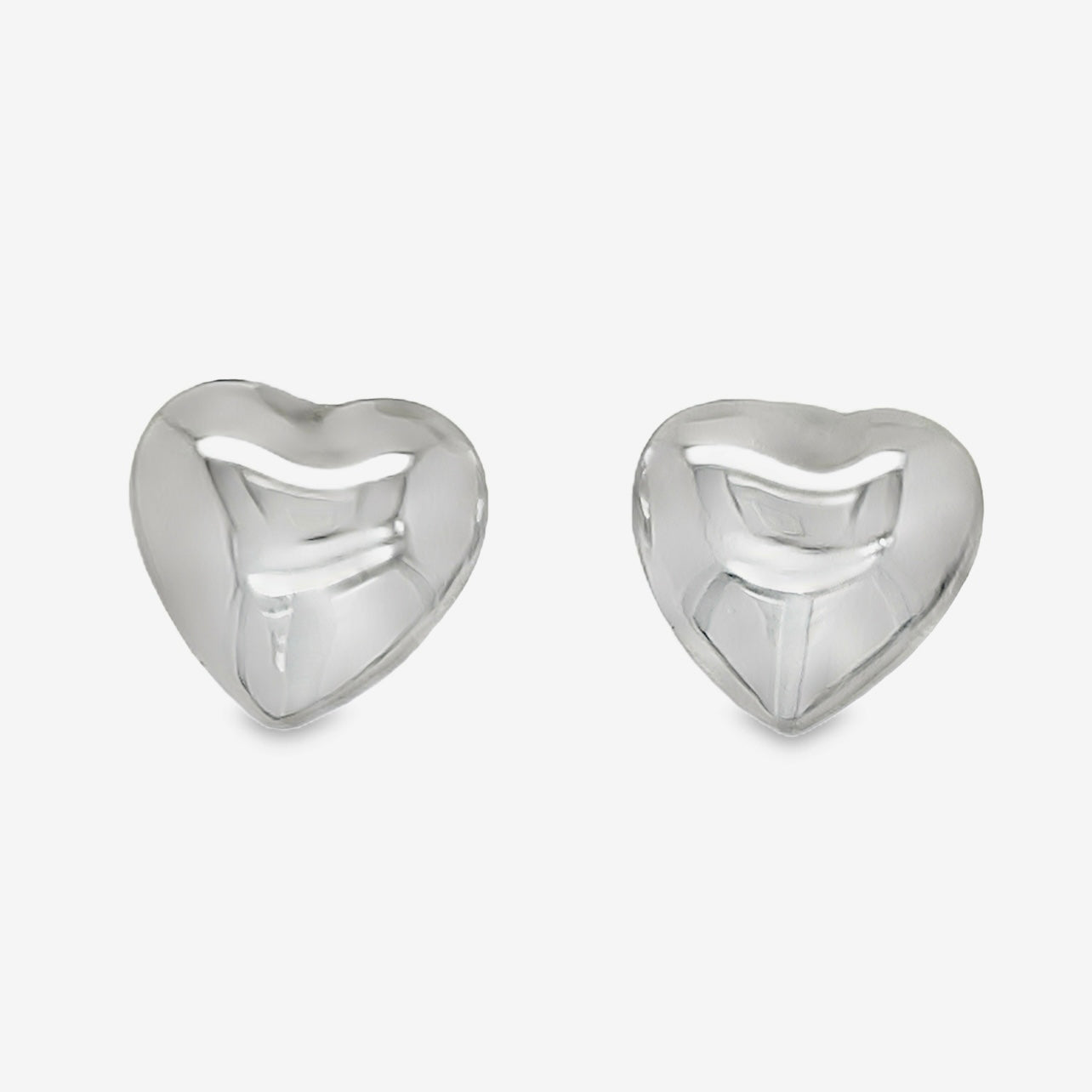 A904 Heart Post Earrings