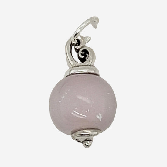 D2076 Heart Pink Charm