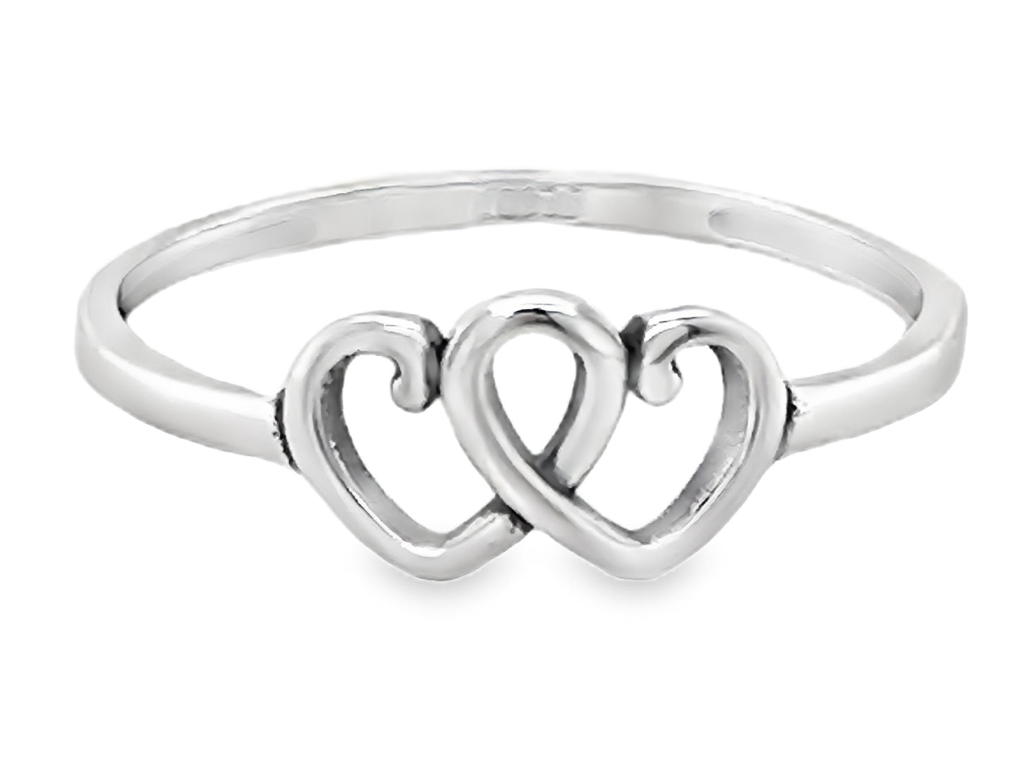 R85 Anillo Dos Corazones