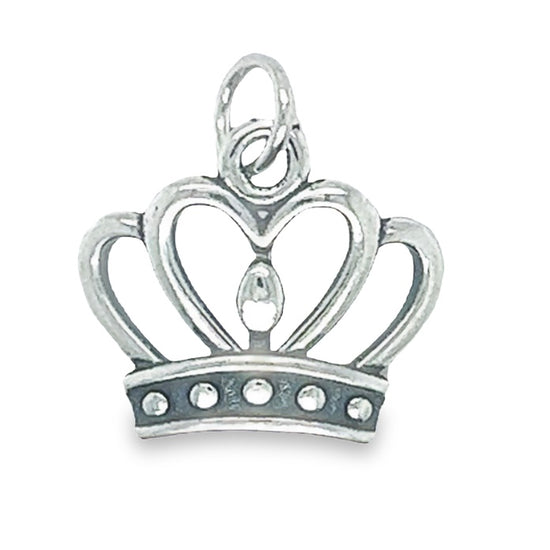 D1594 Heart Crown Pendant