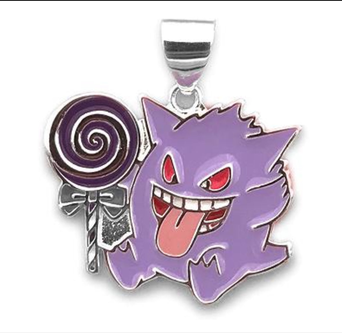 D1768 Purple Ghost Pendant