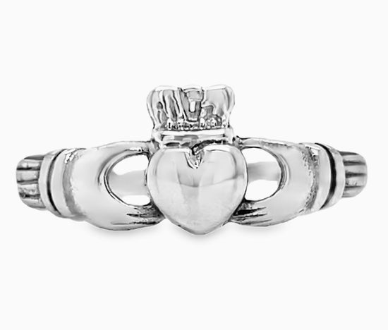 R62 Heart With Crown Ring