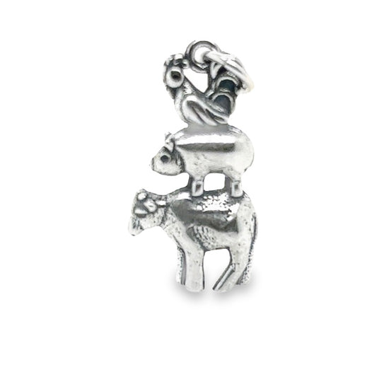 D1115 Cow Pig Rooster Pendant